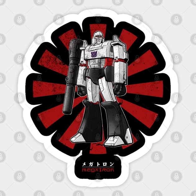 Transformers - Retro Japanese Sticker by Arrow